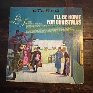 I'll Be Home For Christmas Living Trio Chimes Bells Vintage 1967 Vinyl LP Record